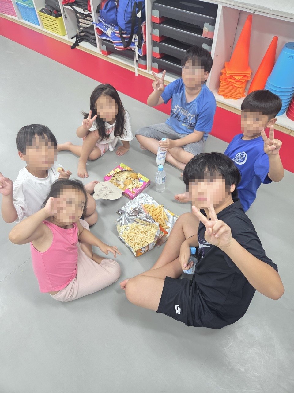 아이로운 태권도 간식파티