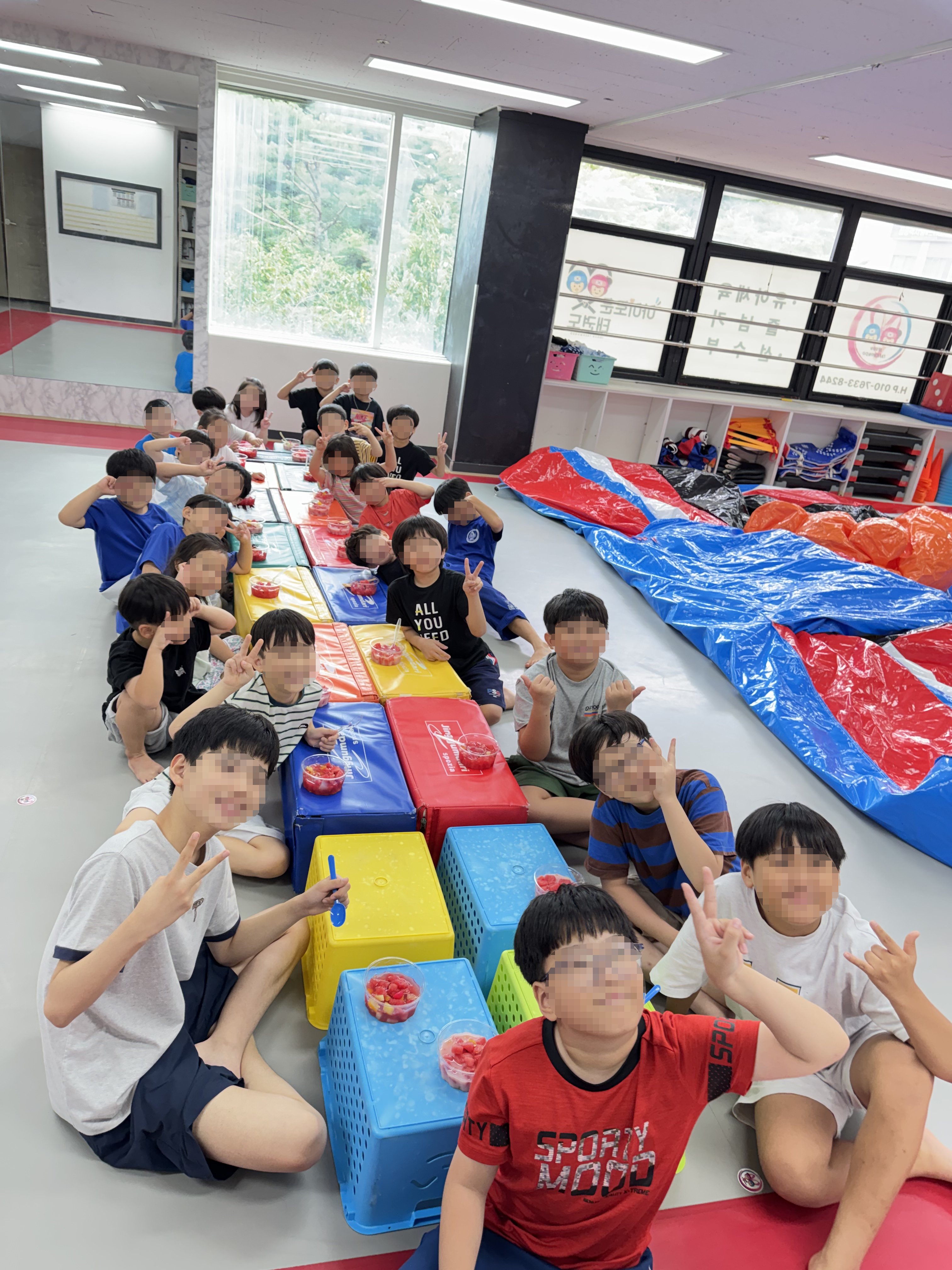 아이로운 태권도 수박화채파티